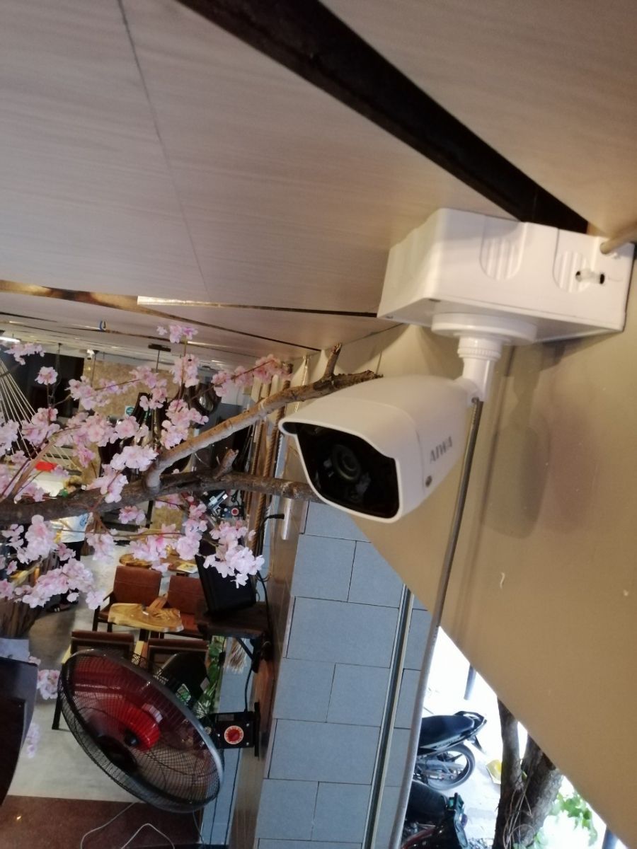 LẮP ĐẶT CAMERA IP AIWA CHO QUÁN CAFE QUẬN BÌNH TÂN