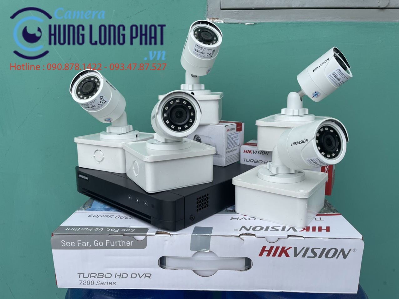 LẮP ĐẶT CAMERA QUAN SÁT KHU NHÀ TRỌ KHU VỰC BẾN LỨC - LONG AN