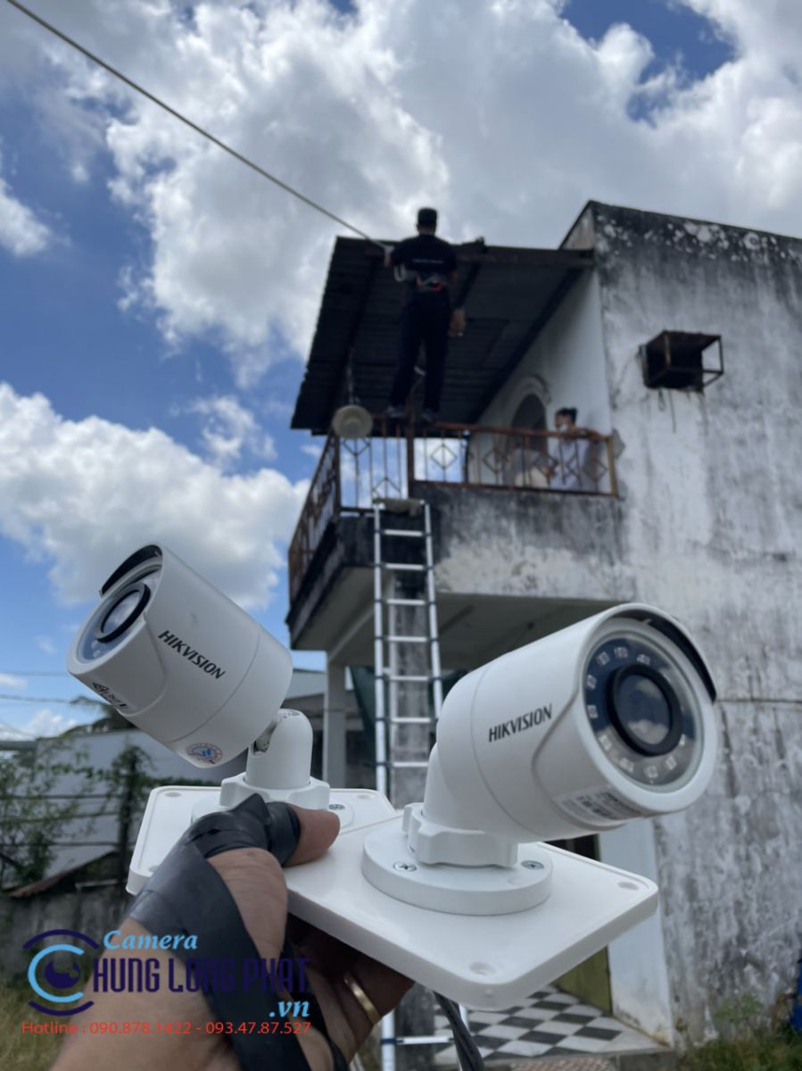 LẮP ĐẶT CAMERA QUAN SÁT KHU NHÀ TRỌ KHU VỰC BẾN LỨC - LONG AN