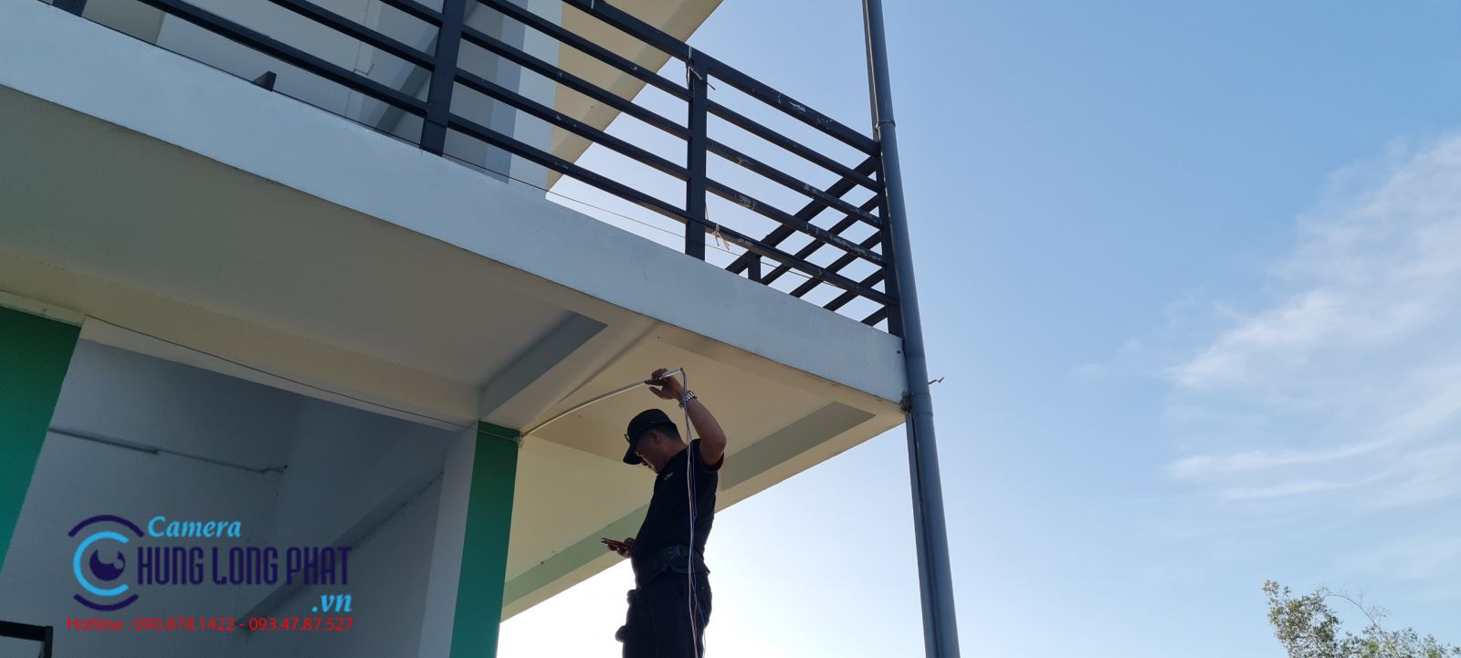 LẮP ĐẶT CAMERA QUAN SÁT KHU NHÀ TRỌ KHU VỰC BẾN LỨC - LONG AN