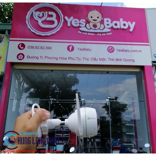 DEMO LẮP ĐẶT CAMERA QUAN SÁT CÓ ÂM THANH CHO CHUỖI CỬA HÀNG BÌNH DƯƠNG