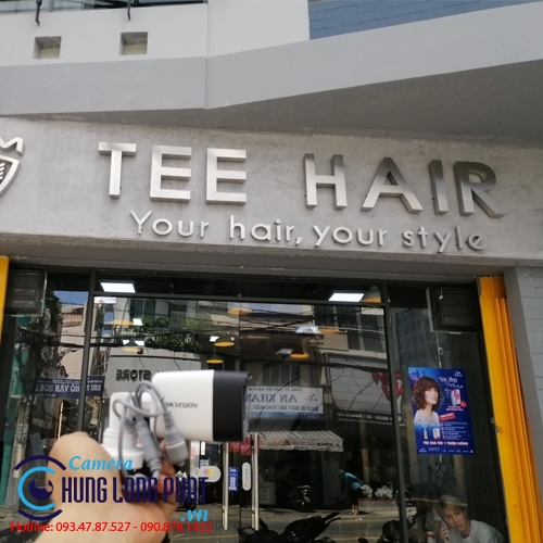 DEMO LẮP ĐẶT CAMERA HIKVISION 2M CÓ MICRO CHO SALON TÓC PHÚ NHUẬN