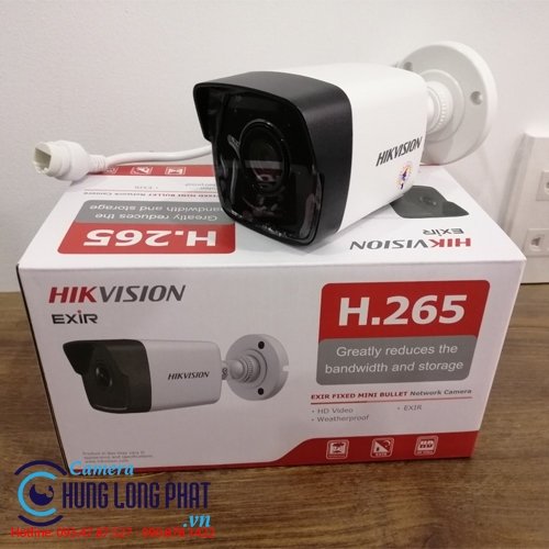Camera IP hồng ngoại 2.0 Megapixel HIKVISION DS-2CD1023G0E-I(L)