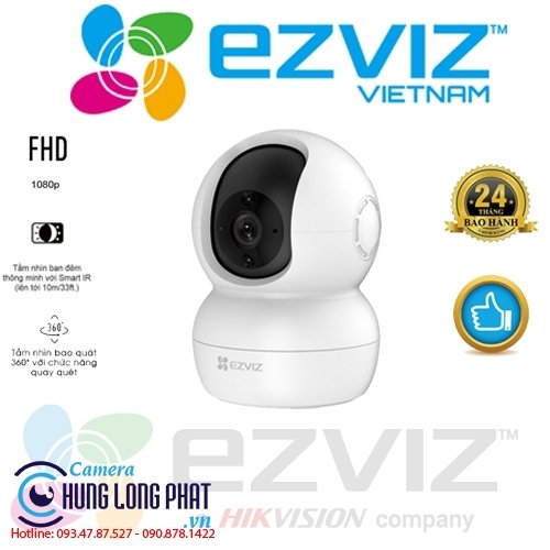 CAMERA IP WIFI EZVIZ TY2 2.0MP
