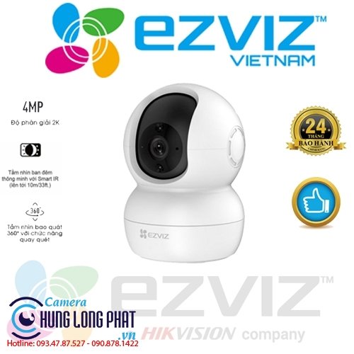 CAMERA IP WIFI EZVIZ TY2 4.0MP