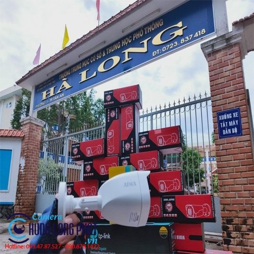 LẮP CAMERA QUAN SÁT TRƯỜNG HỌC THÀNH PHỐ TÂN AN - LONG AN