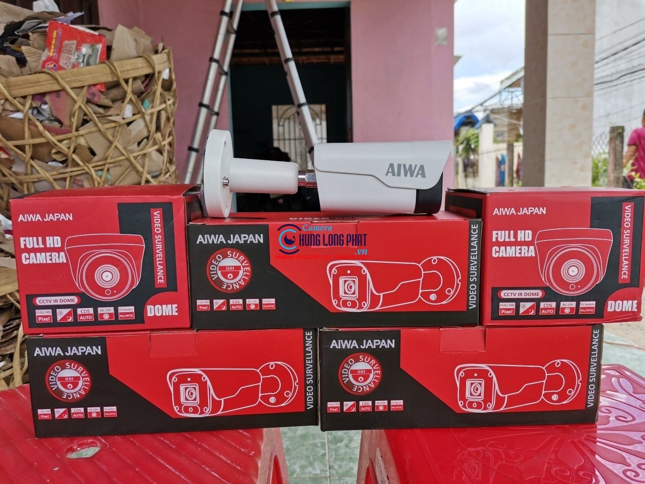 LẮP ĐẶT CAMERA QUAN SÁT NHÀ TRỌ KHU VỰC CẦN ĐƯỚC - LONG AN