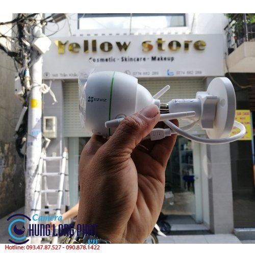 LẮP ĐẶT CAMERA WIFI CÓ ÂM THANH CHO SHOP MỸ PHẨM QUẬN PHÚ NHUẬN