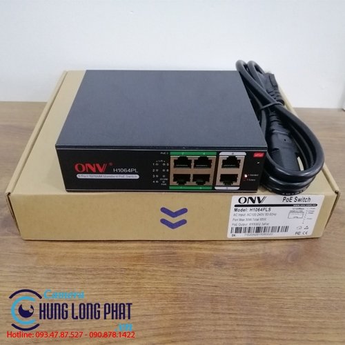 SWICH 5 PORT POE ONV H1064PL-O