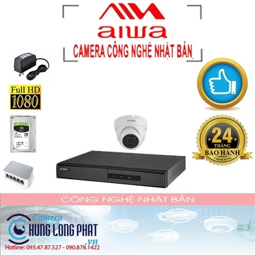TRỌN BỘ 1 CAMERA AIWA - CAMERA CÔNG NGHỆ NHẬT BẢN