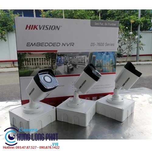TRỌN BỘ 3 CAMERA IP HIKVISION 2.0 MPX