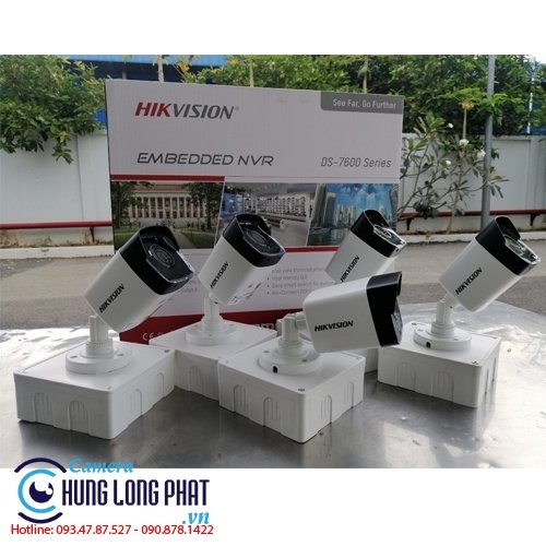 TRỌN BỘ 5 CAMERA IP HIKVISION 2.0 MPX